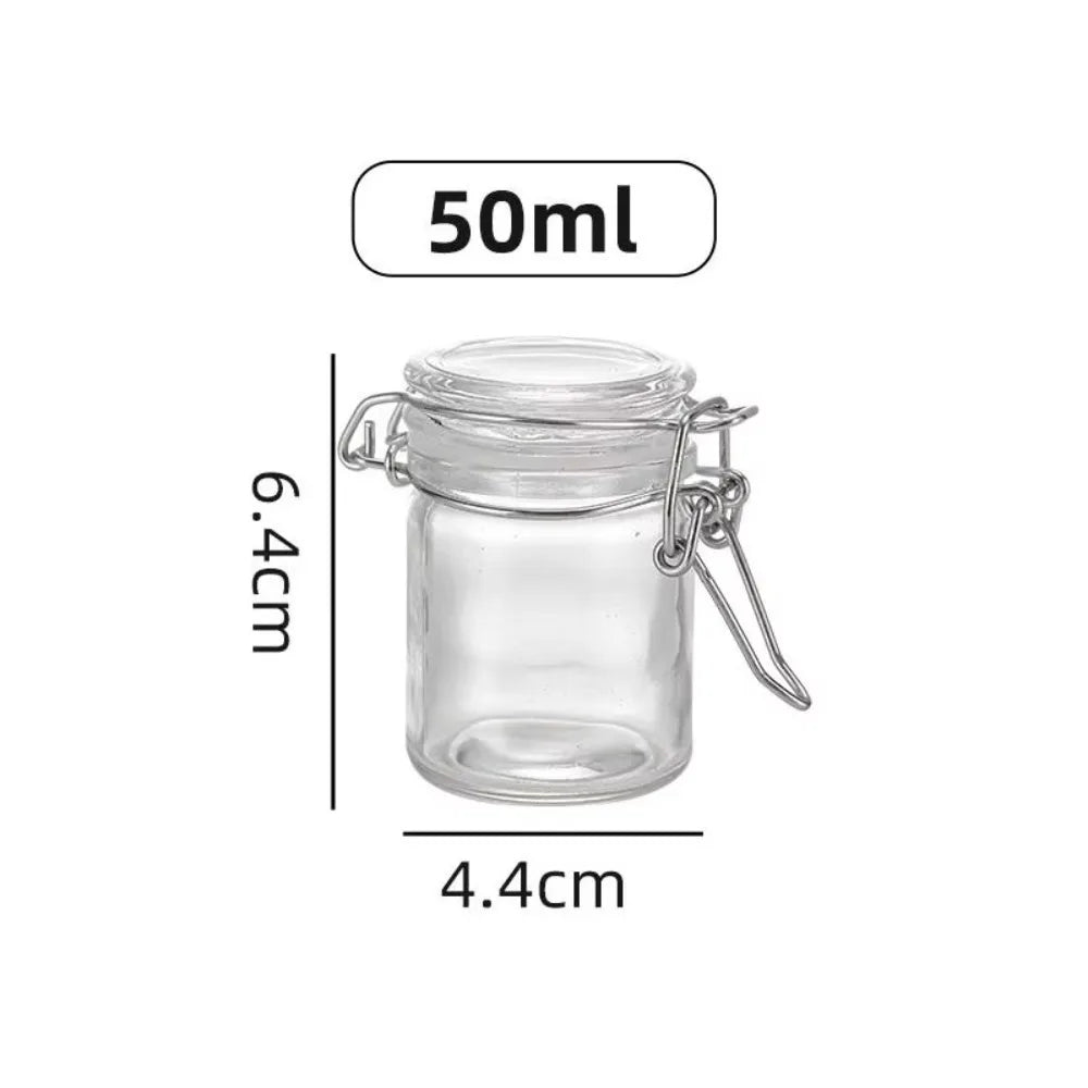 Glass Snap-Seal Storage Jar