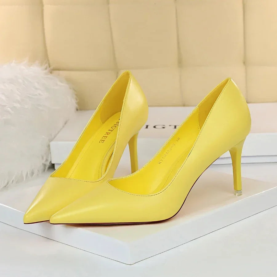 Women's Colorful Formal High Heels