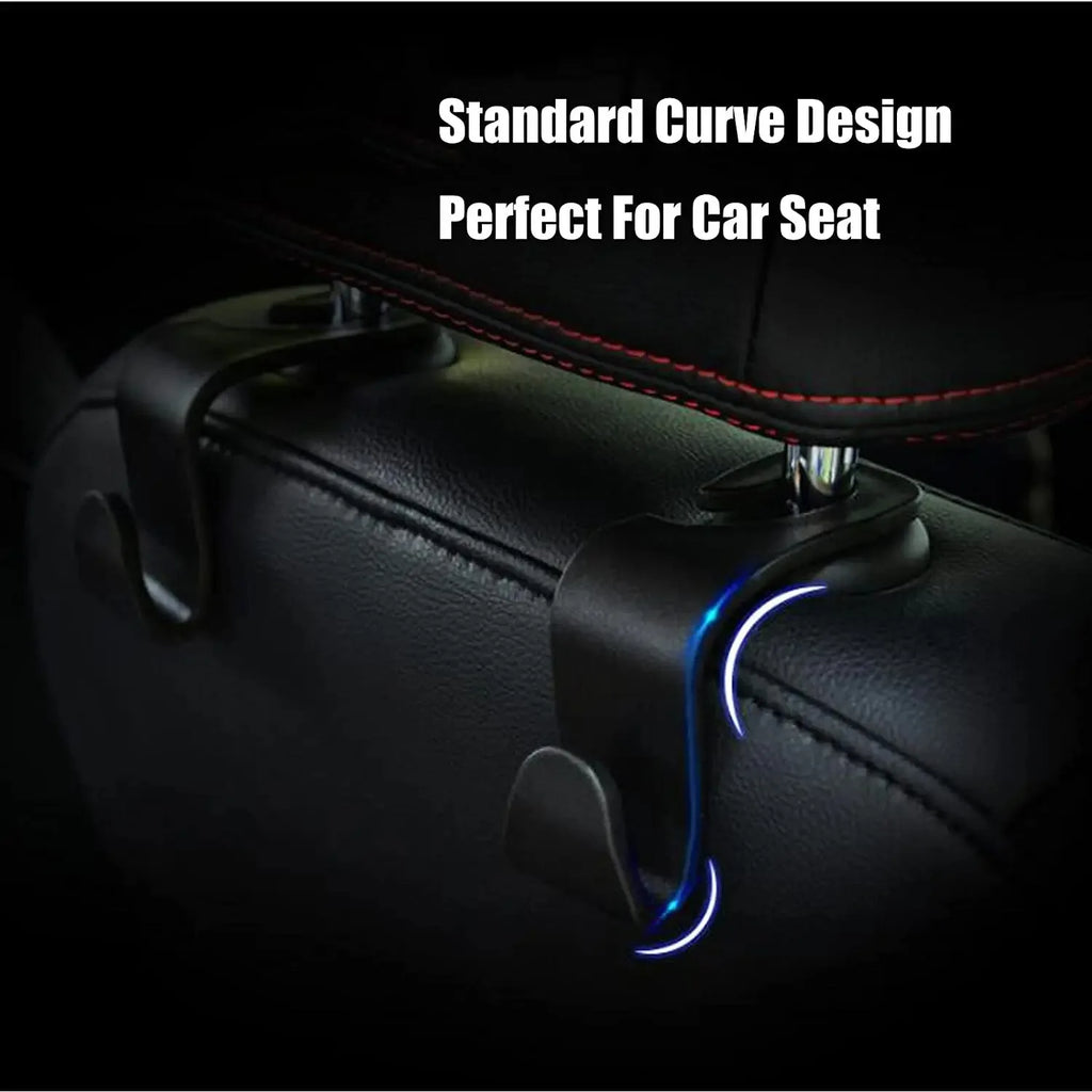 🚗 Car Seat Headrest Hooks (4PCS)