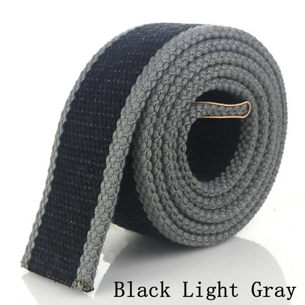 Canvas Tactical Belt Strap – No Buckle