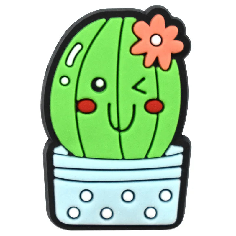 Cactus Shoe Charms