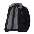 Men's Corduroy Fleece Short Parka