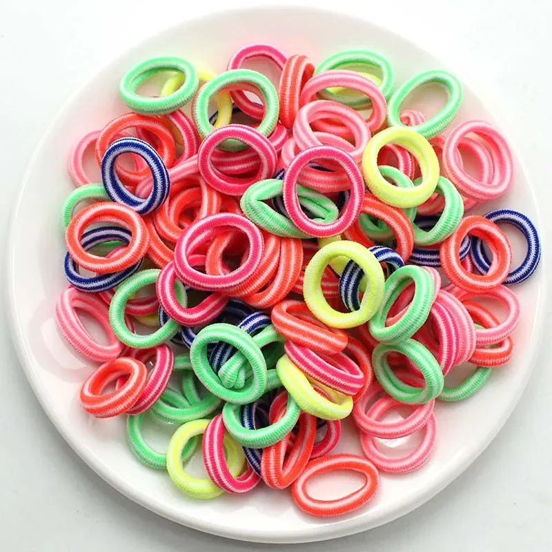 🌈 Colorful Elastic Hair Bands Set