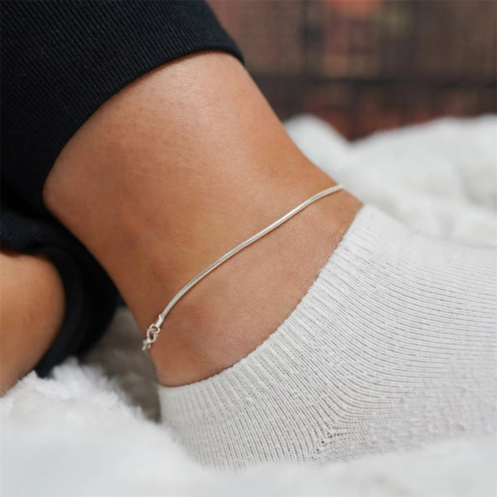 Adjustable Snake Chain Anklet