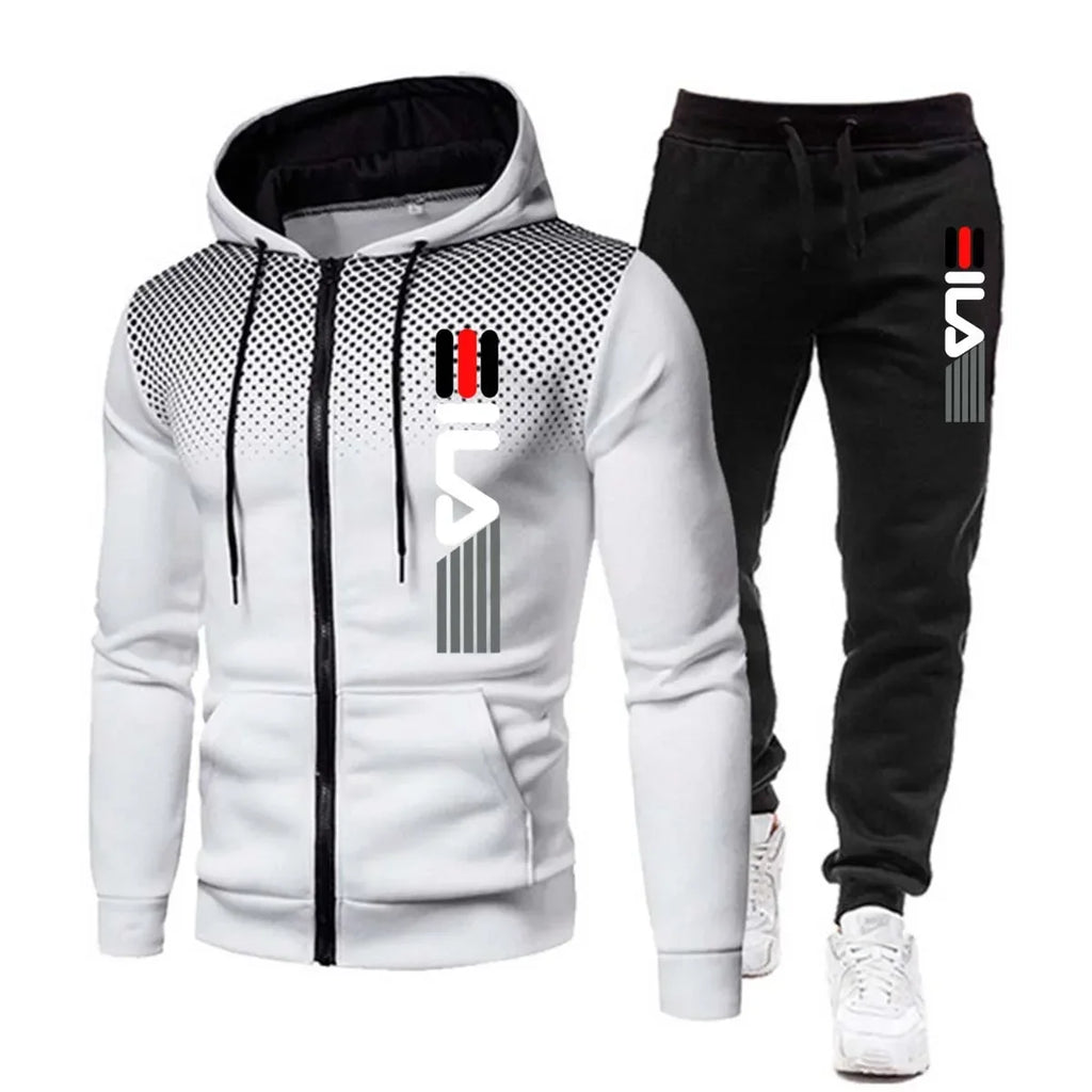 Men's Fleece Hoodie & Sweatpants Set