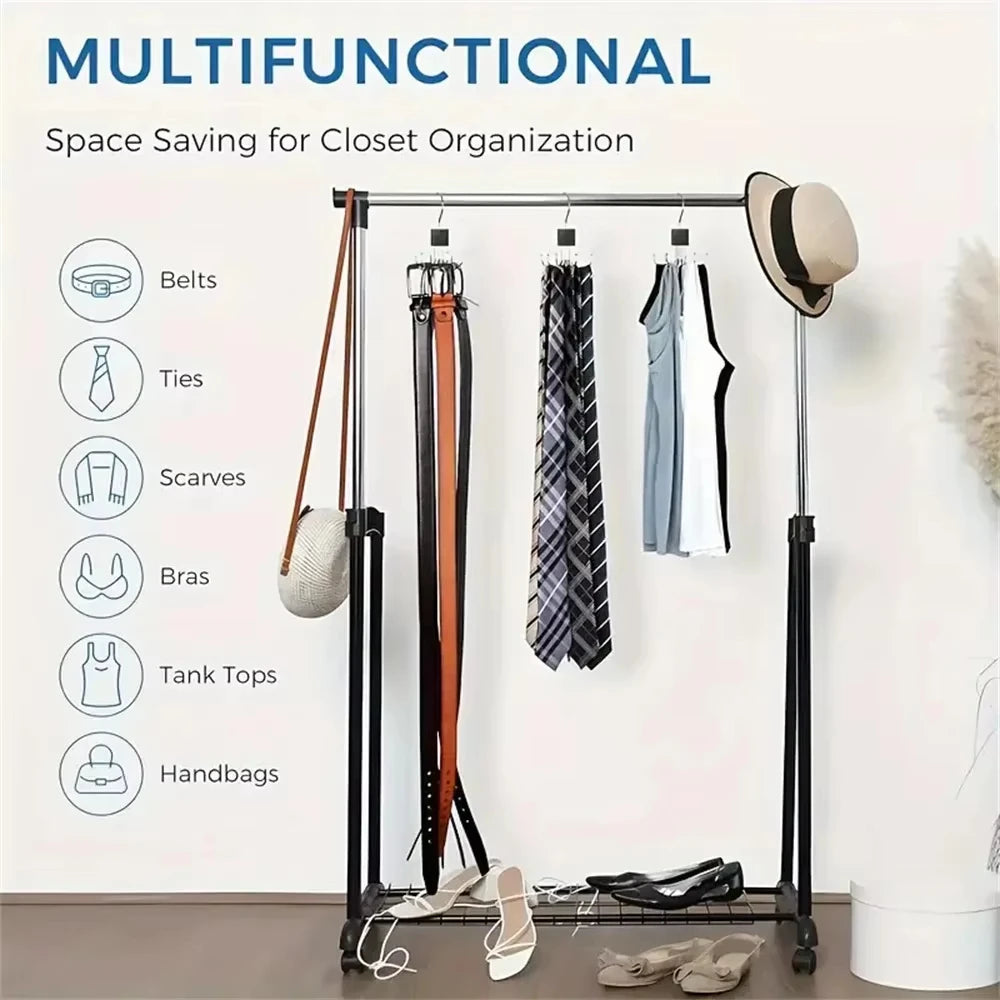 360° Rotating Bag & Belt Hanger