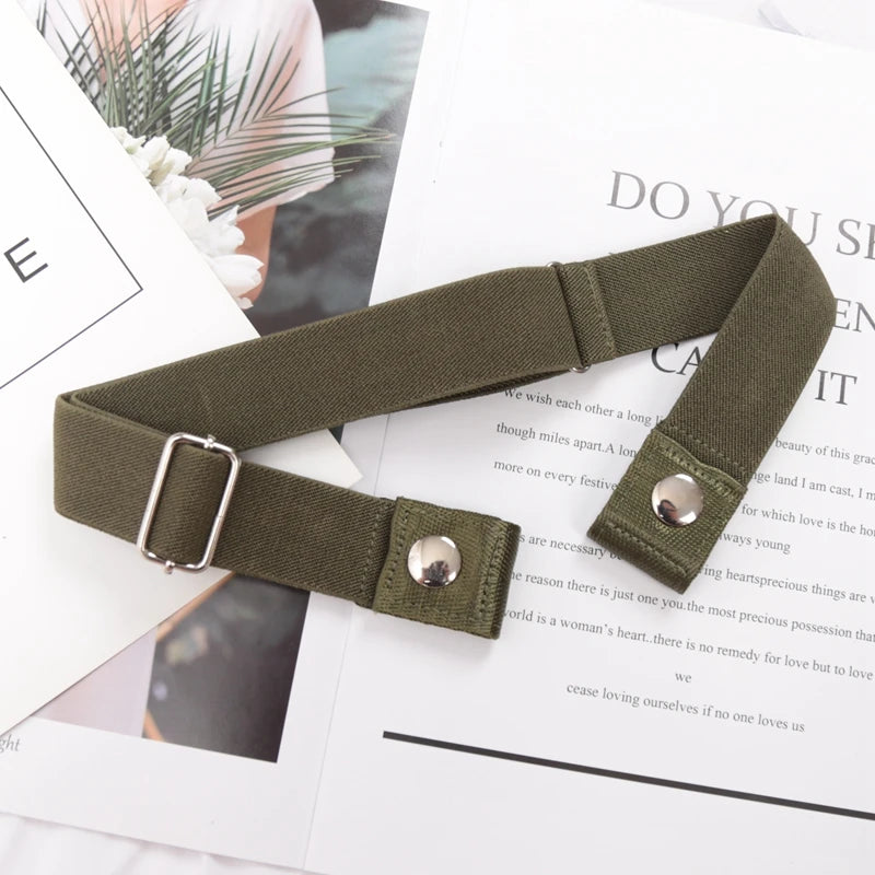 Buckle-Free Stretch Elastic Belt