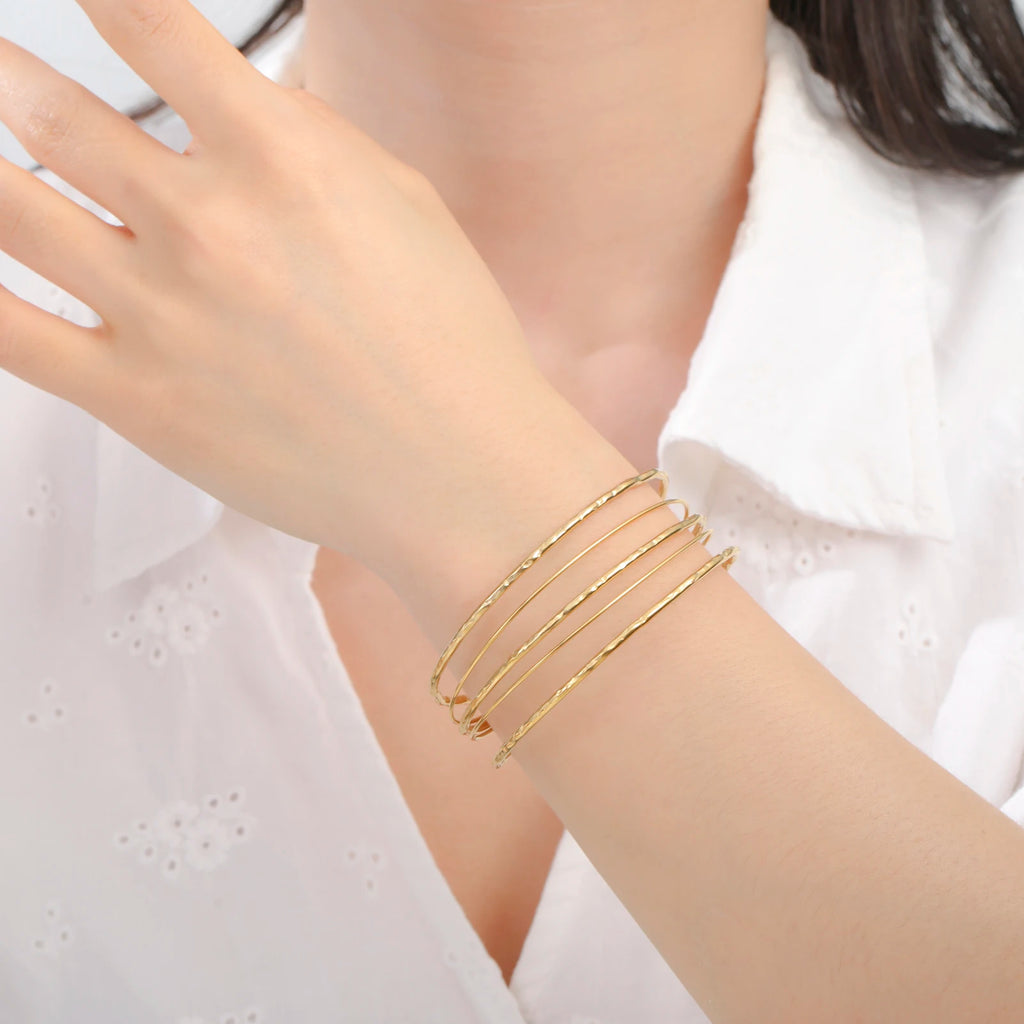 ✨ Cazador Gold Stainless Steel Cuff Bracelet