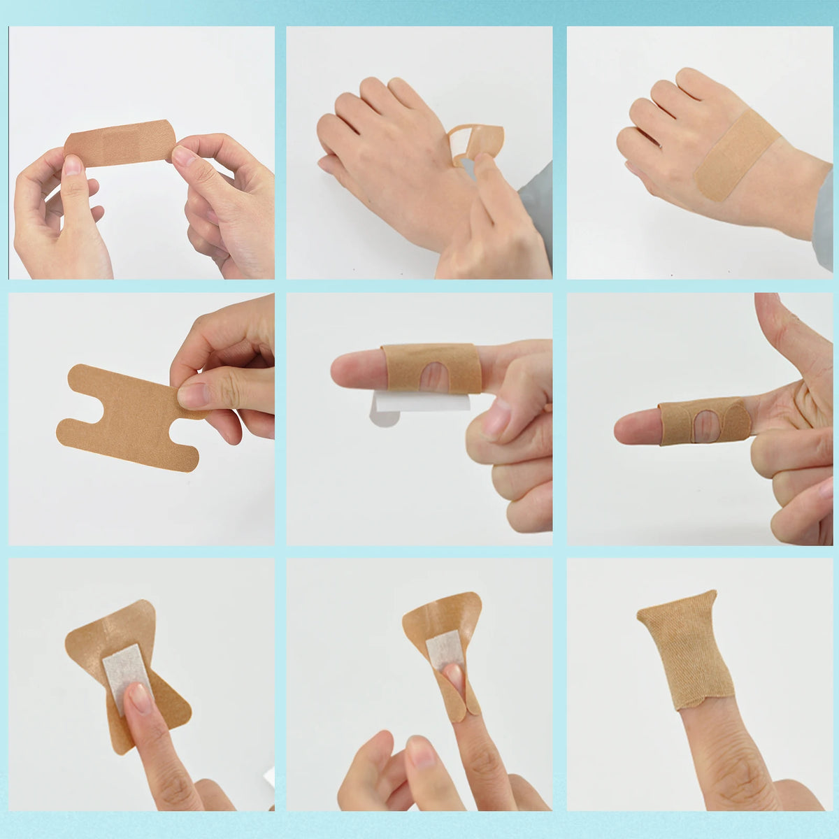 Waterproof Breathable Bandages – 100 Pcs