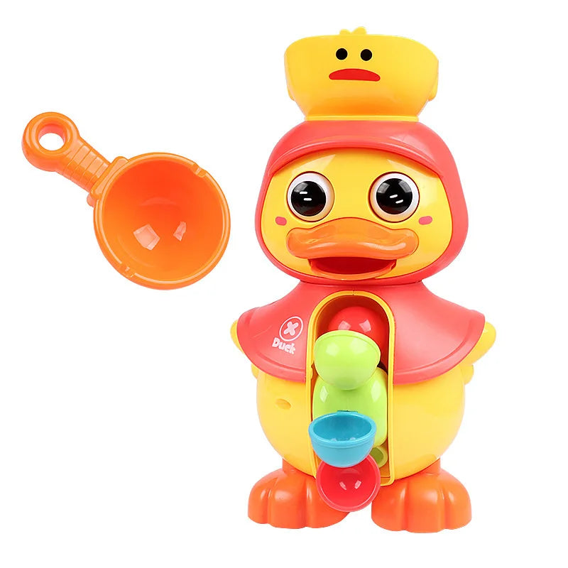 🚿 Duck Bath Water Wheel Toy