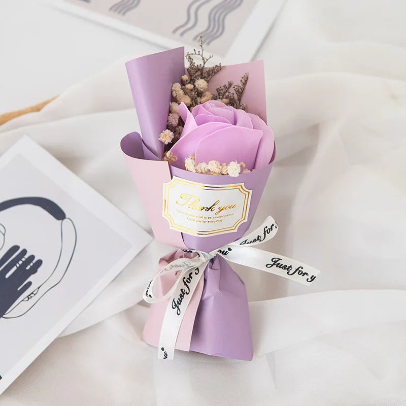 Mini Soap Rose Bouquet