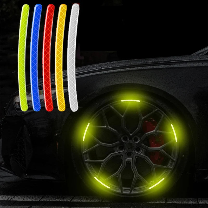 🚗 Reflective Safety Warning Stickers