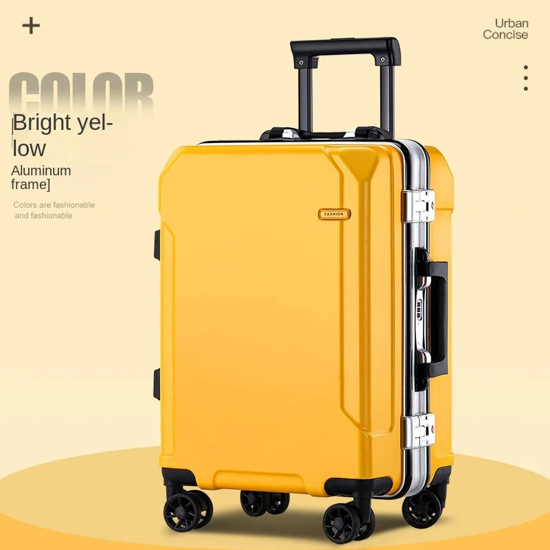 Aluminum Frame Spinner Suitcase