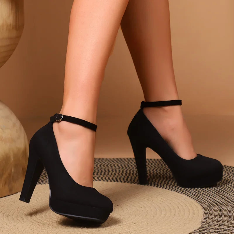 Women's Platform Mary Jane Pumps