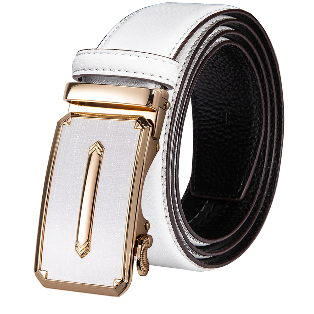 Men's Colorful Leather Jeans Belt