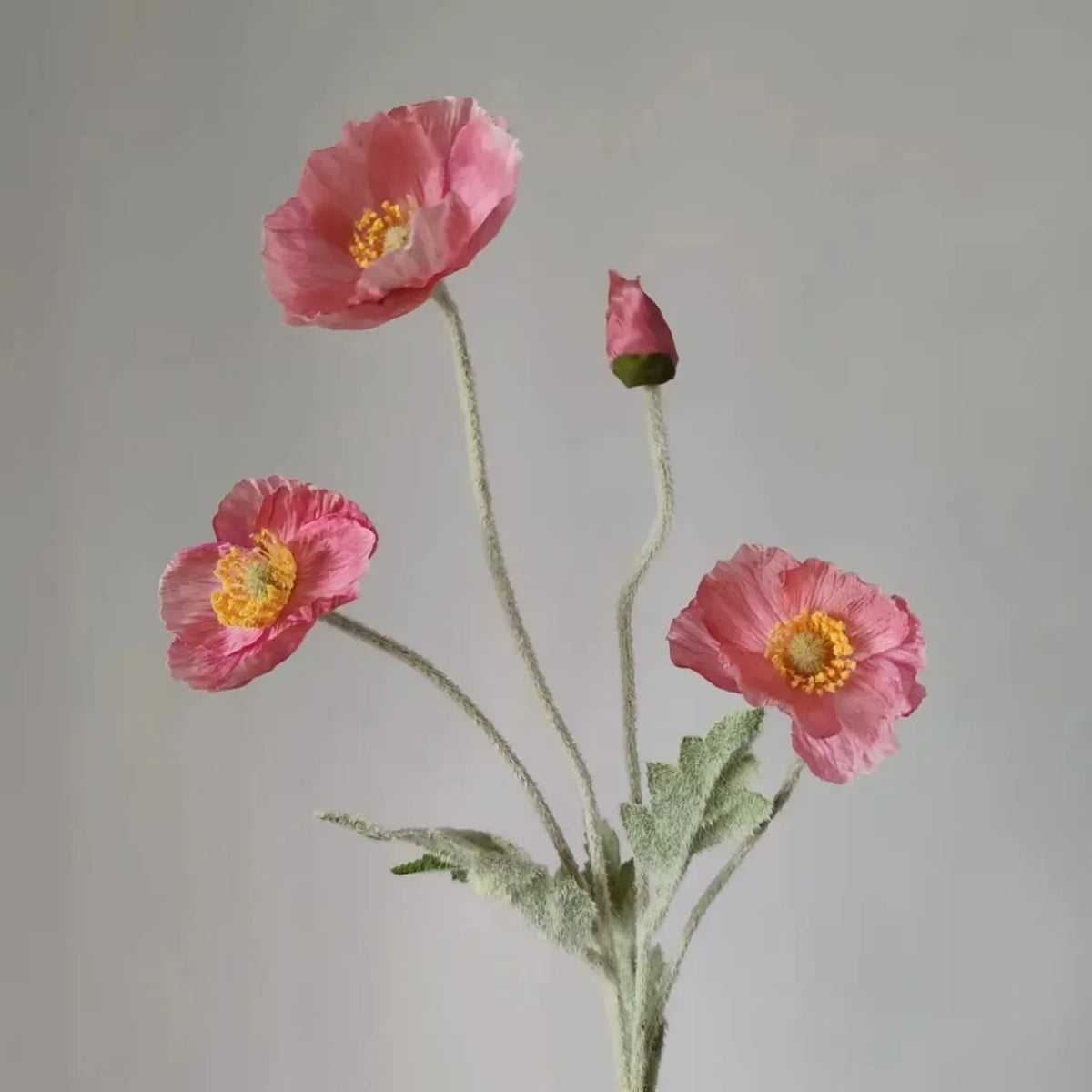 Artificial Poppy Flowers
