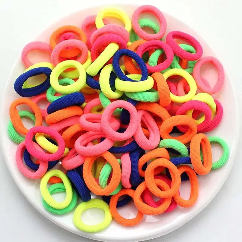 🌈 Colorful Elastic Hair Bands Set