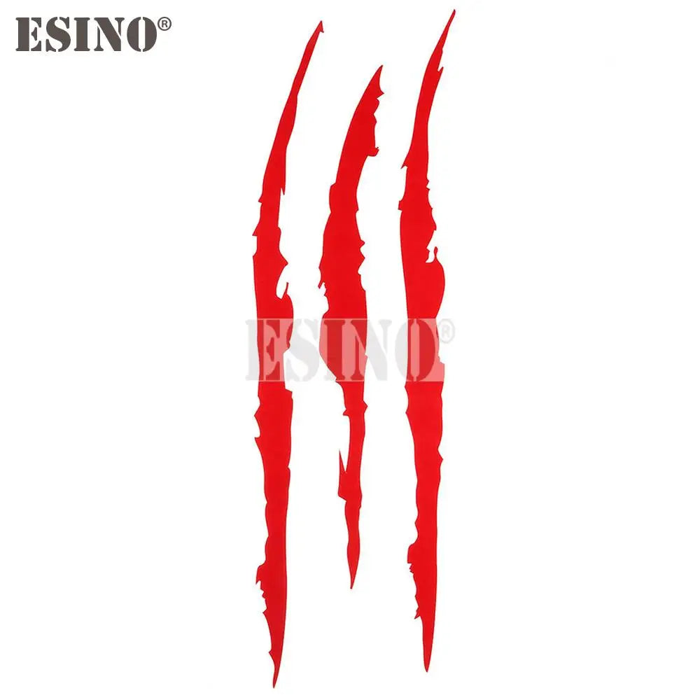 👻 Ghost Claw Scratch Car Sticker