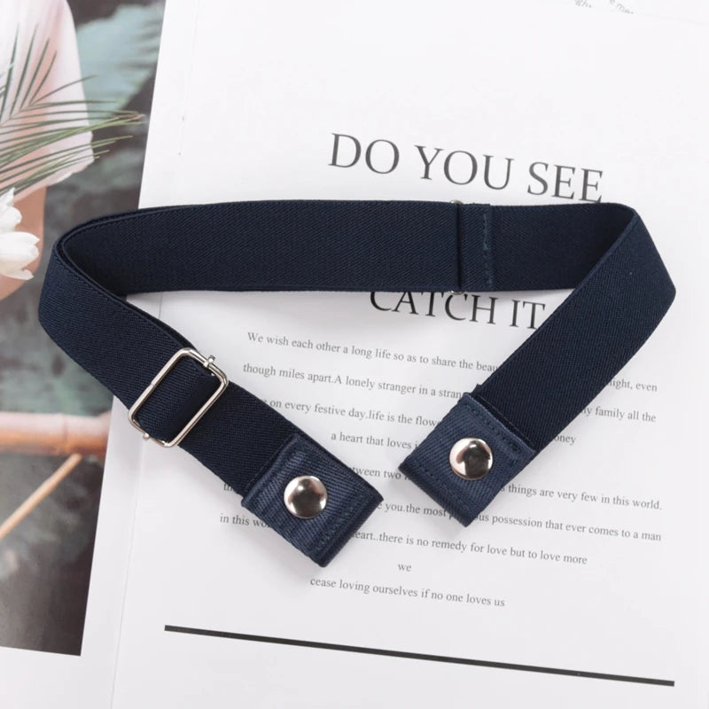 Buckle-Free Stretch Elastic Belt