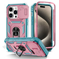 🔄 360° Rotating Kickstand Heavy Duty iPhone Case