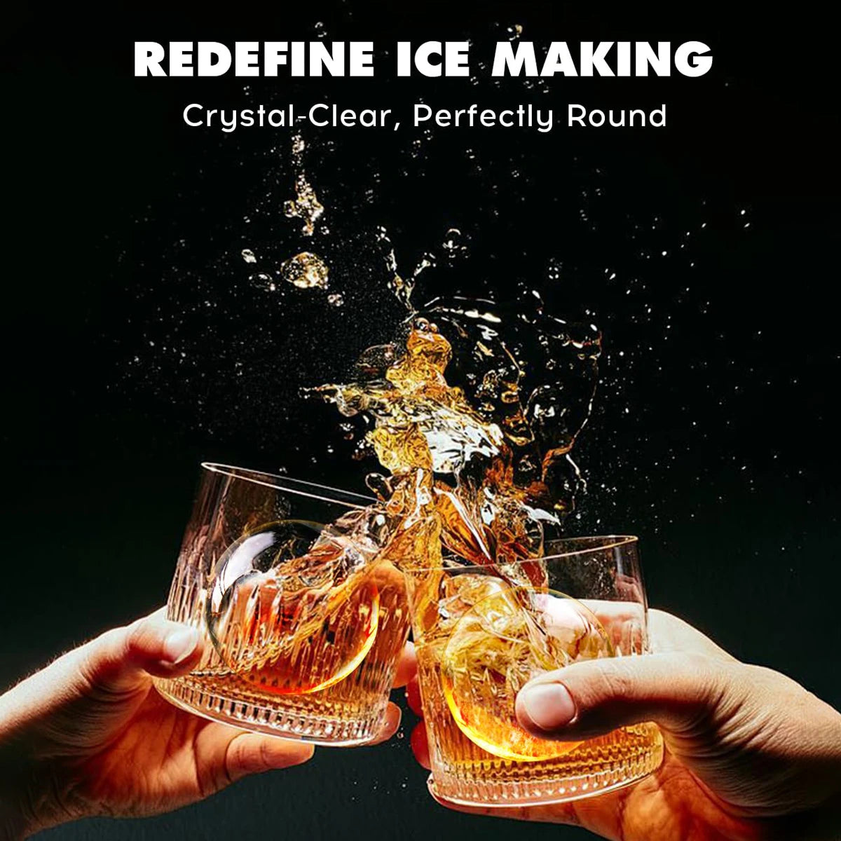 Crystal Clear Ice Ball Maker