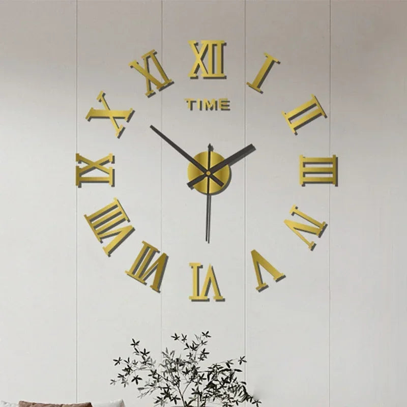 3D DIY Silent Wall Clock