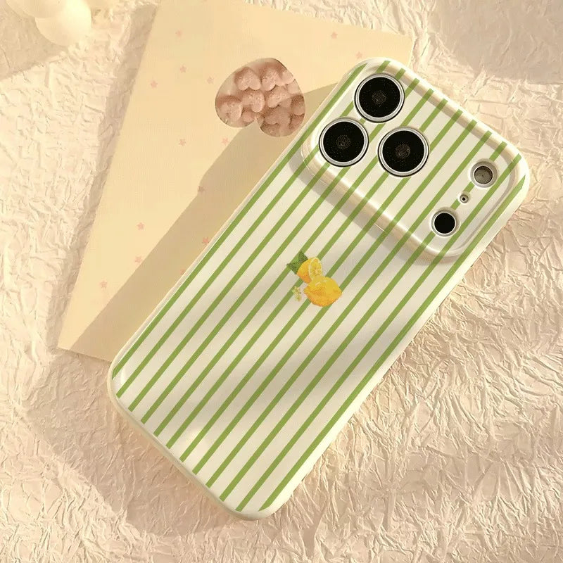 🍋 Blueberry Lemon Watercolor Phone Case