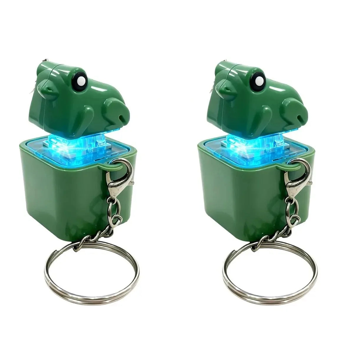 Croaking Frog Clicker Keychain