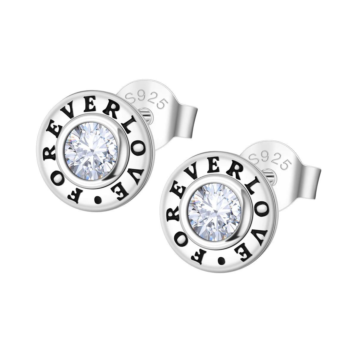 925 Silver 18K Gold Knot Stud Earrings