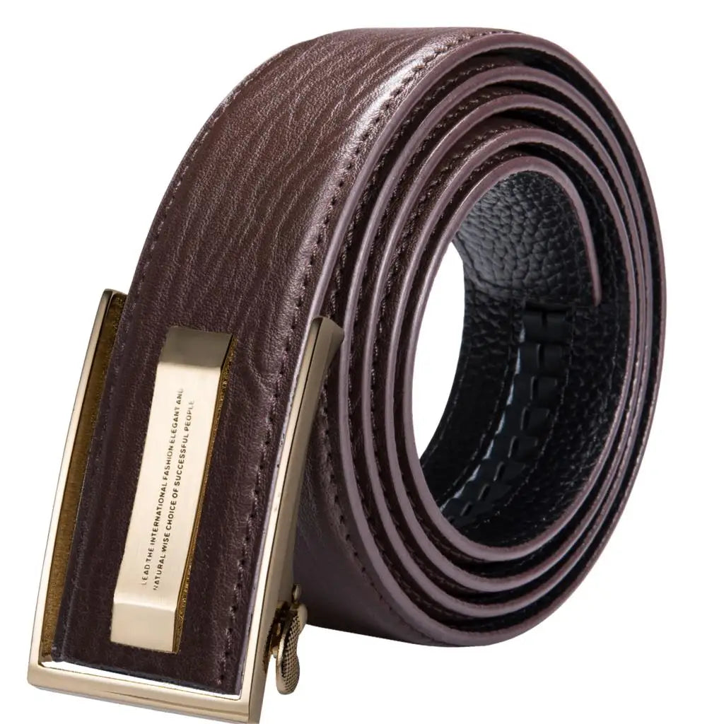 Men's Colorful Leather Jeans Belt
