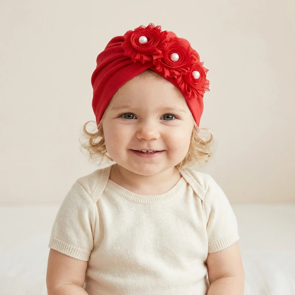 Baby Sunflower Winter Hat