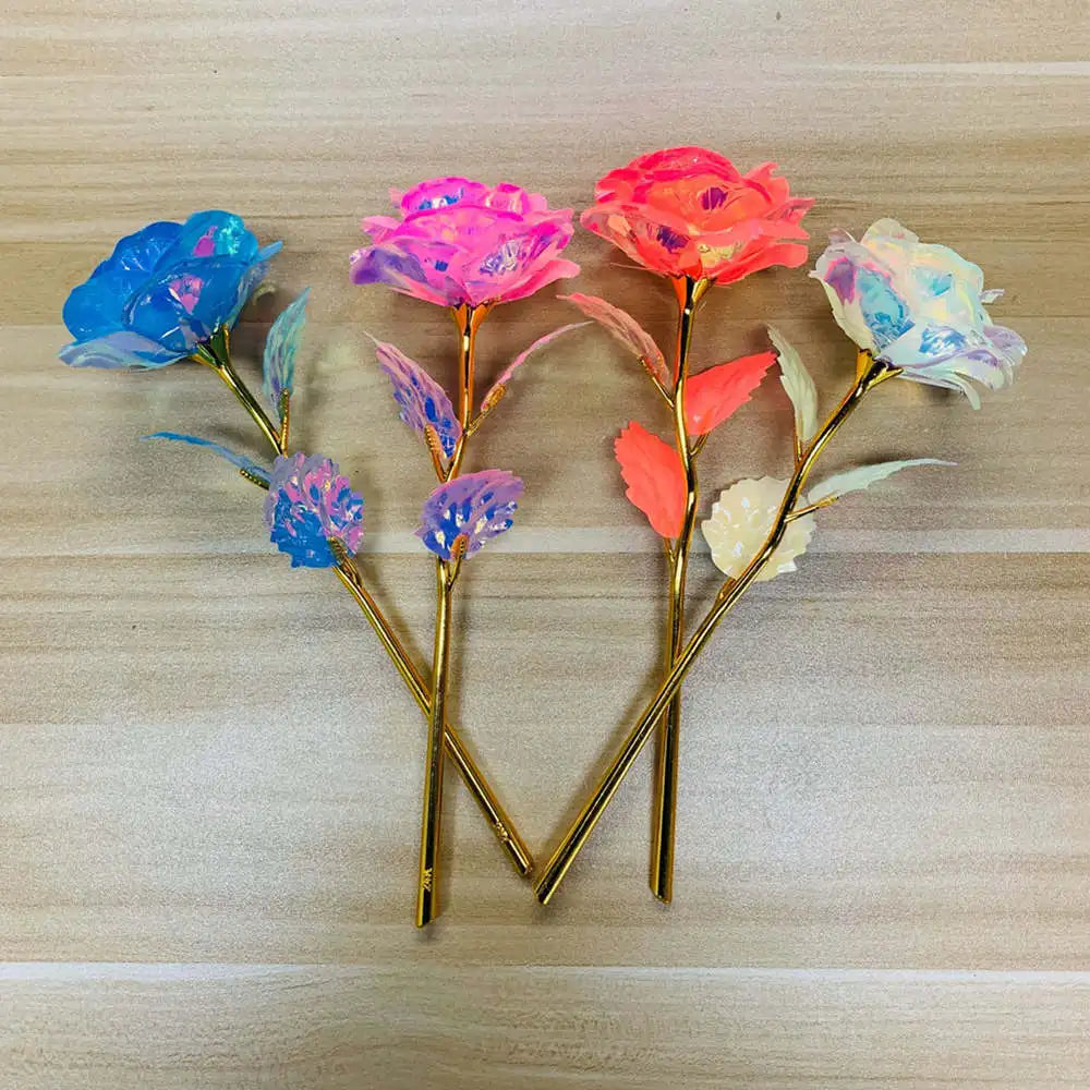 24K Gold Foil Rose Gift