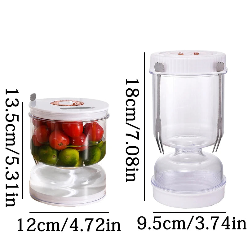 Pickle & Olive Strainer Jar