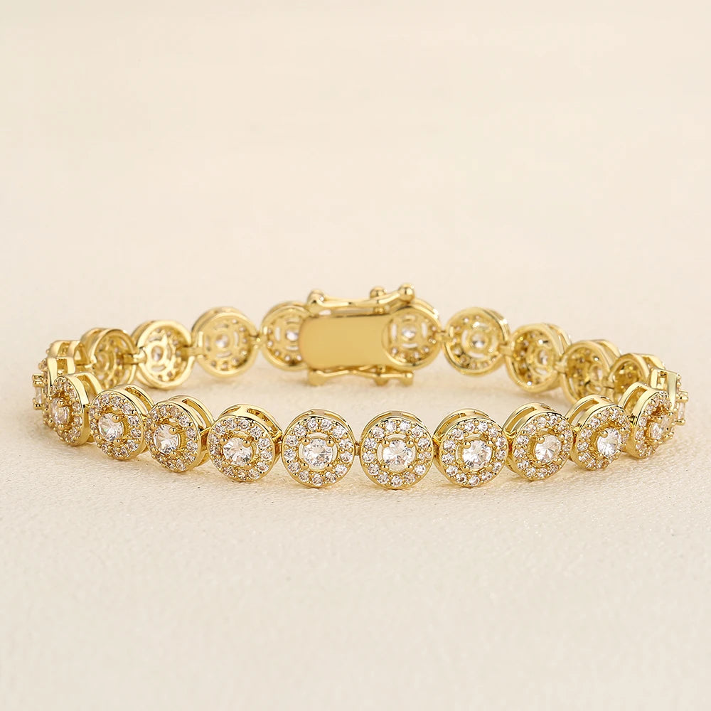 ⛓️ ZAKOL AAA Zircon Punk Bracelet
