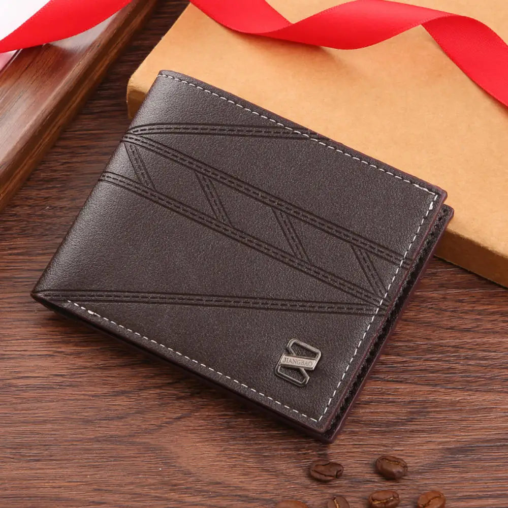 Lychee Texture Men's Wallet