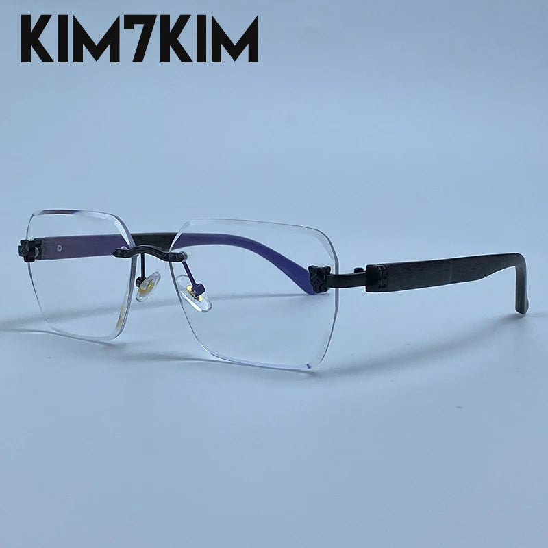 Men's Frameless Photochromic Sunglasses