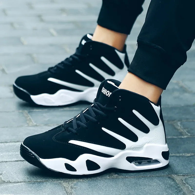 Men's High-Top Breathable Sneakers