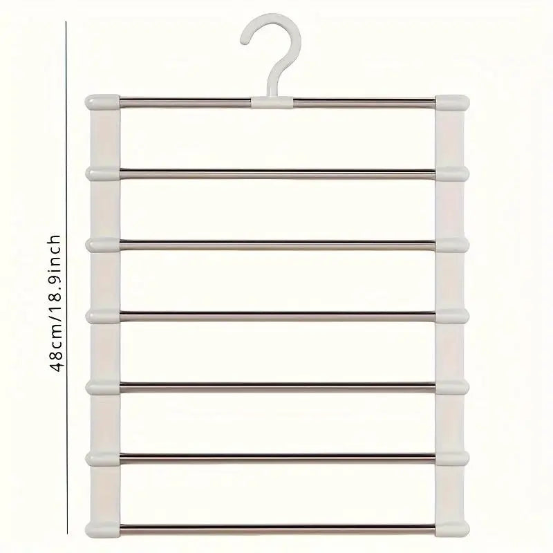 Space-Saving Multi-Layer Pants Hanger