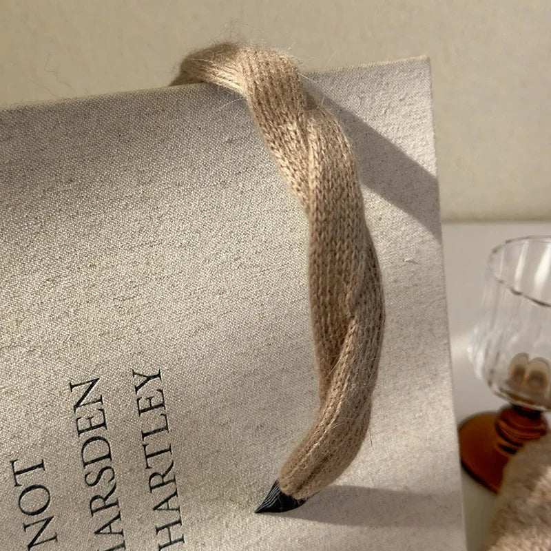 Knitted Twist Headband