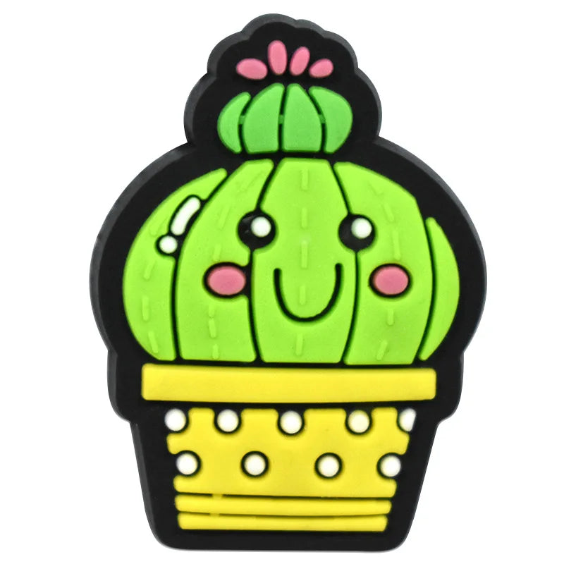 Cactus Shoe Charms