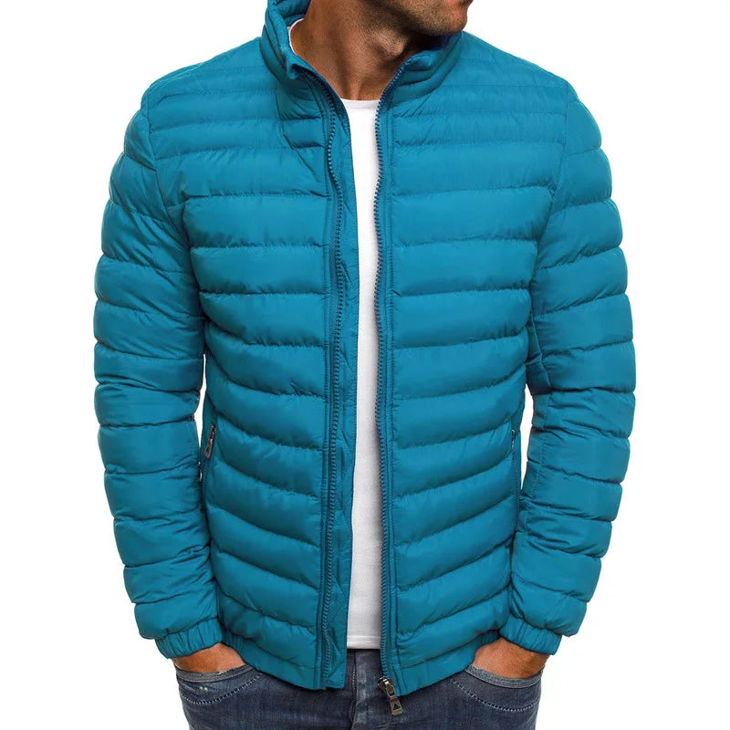 Men's Lightweight Stand Collar Jacket