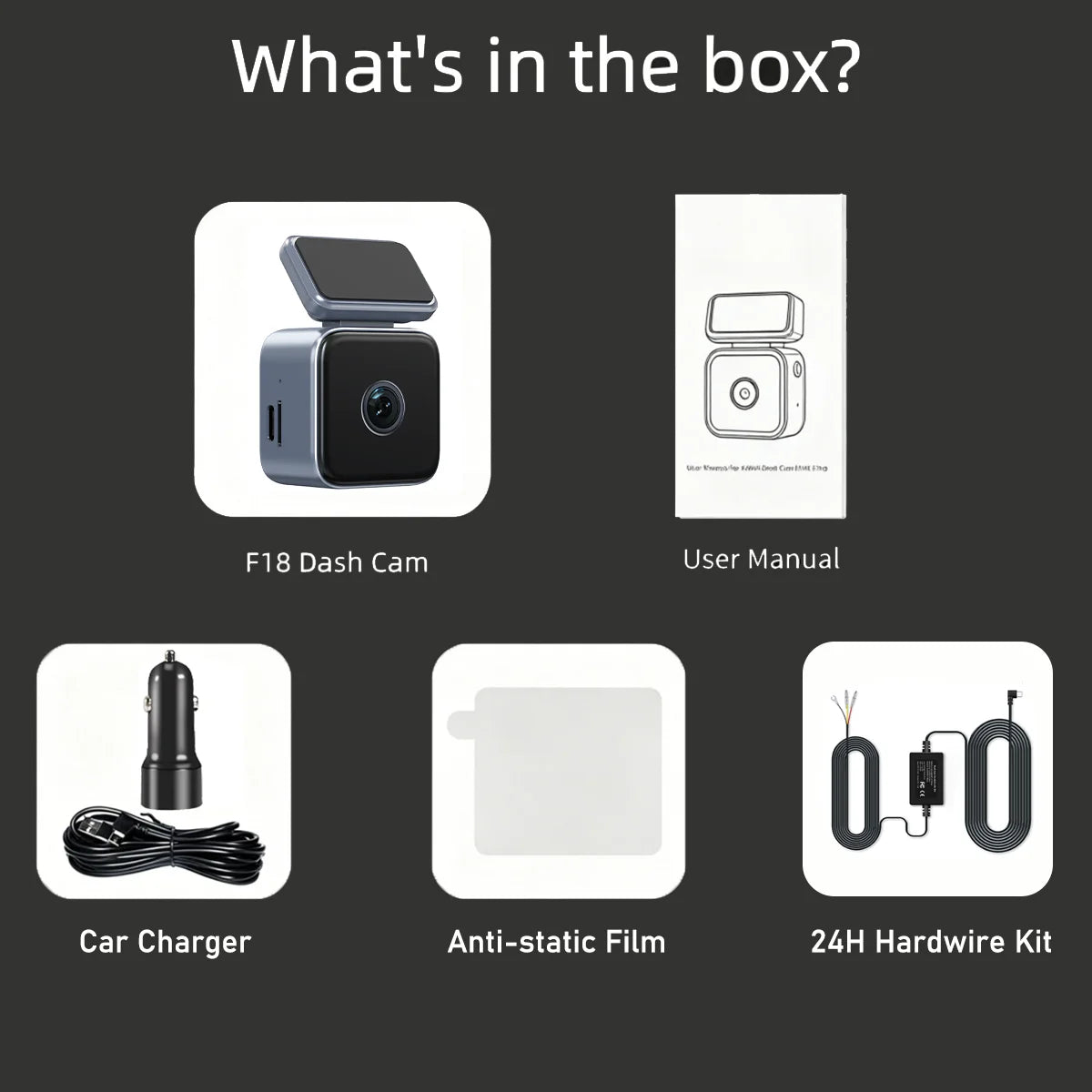 📱 Mini 2K WiFi Dash Cam
