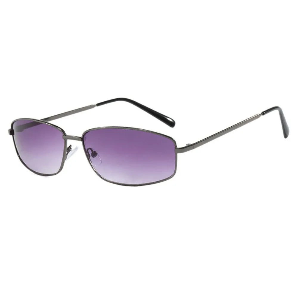 Metal Frame Square Sports Sunglasses