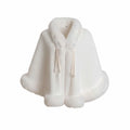 Short Knitted Shawl Cape