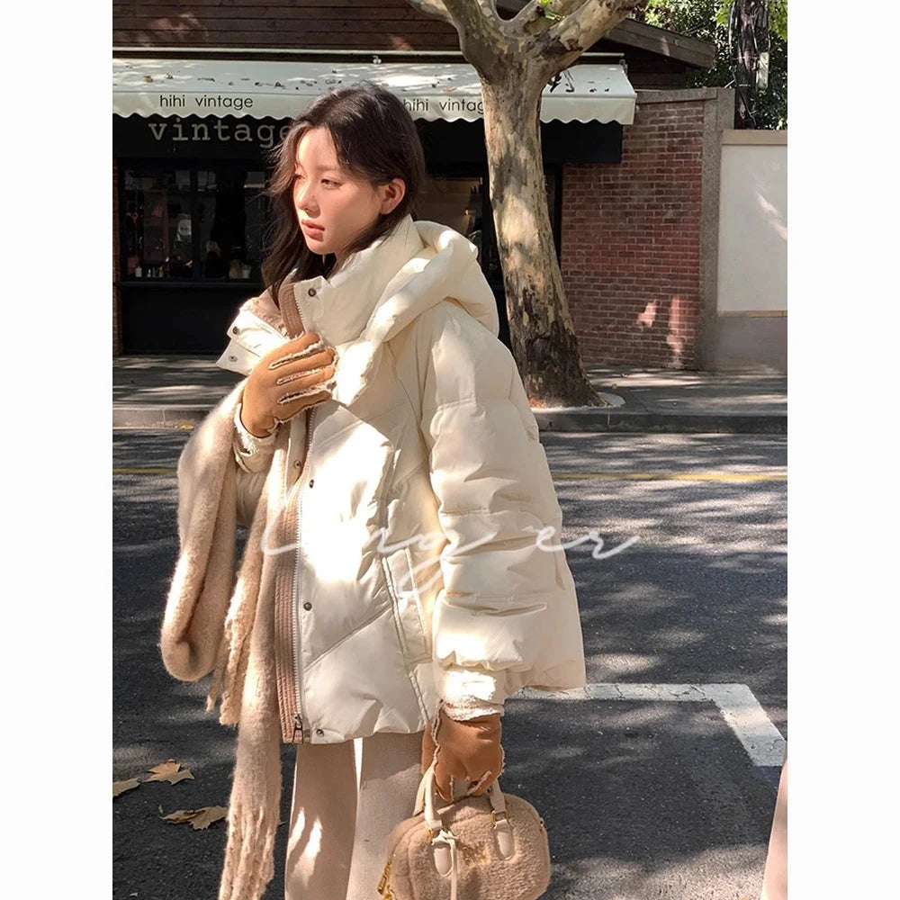 Women's Short Loose Puffer Coat