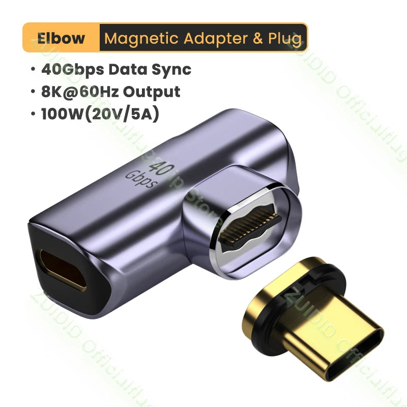🚀 USB4 Thunderbolt Magnetic Adapter