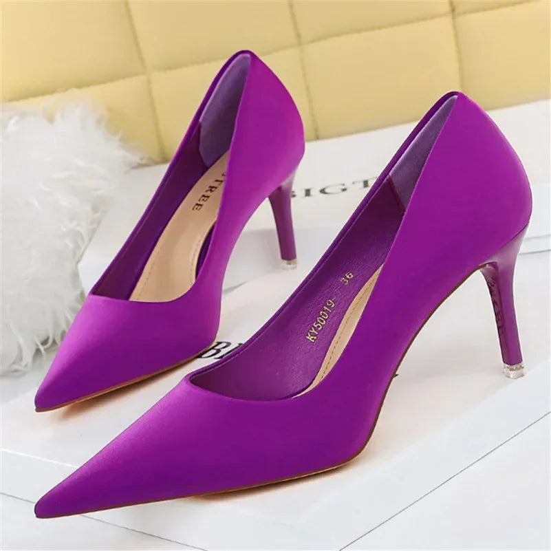 Women's Colorful Formal High Heels