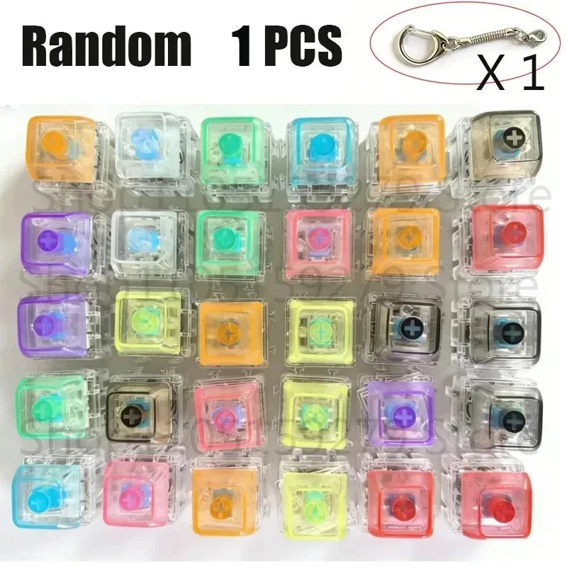 LED Keyboard Clicker Keychain
