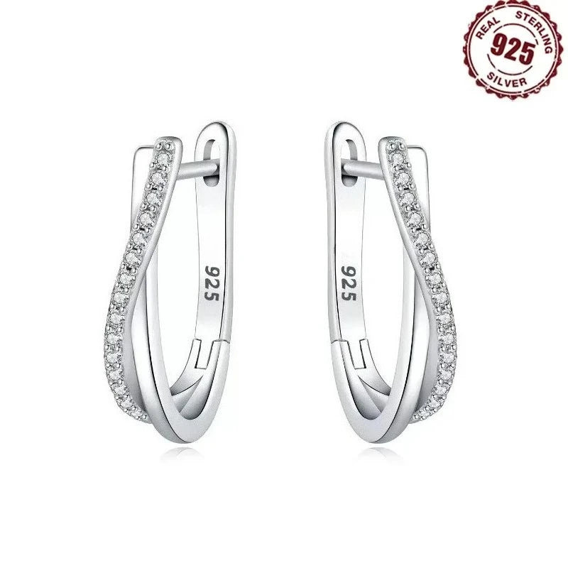 Twisted Hoop Earrings