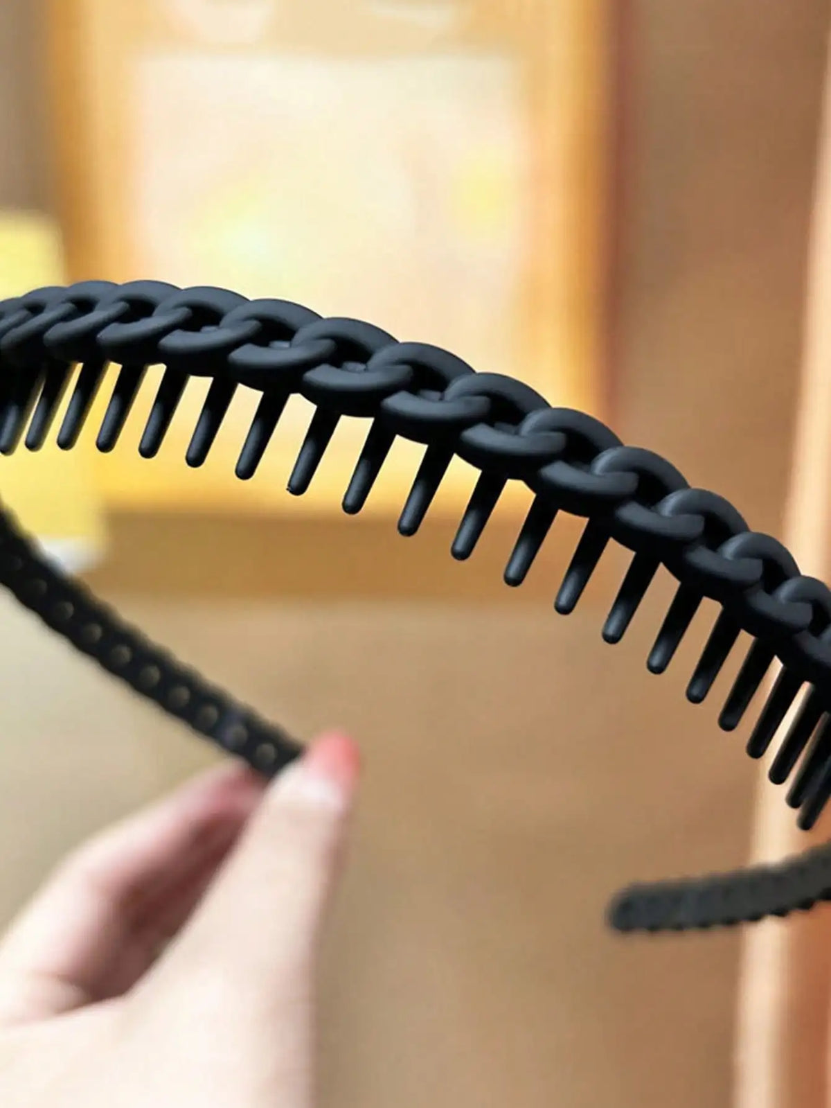 Multicolor Wave Tooth Hairbands